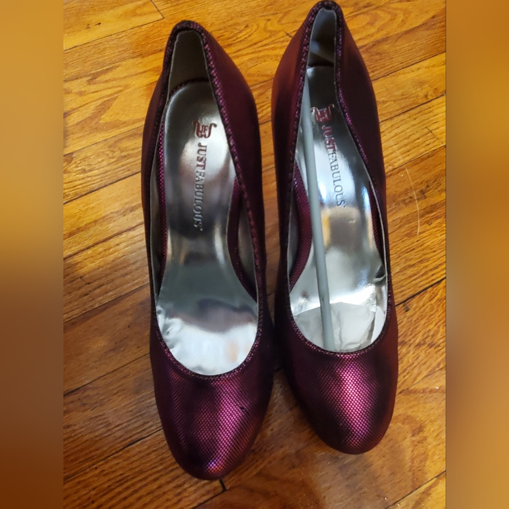 Fuchsia Heels - Picture 2 of 3